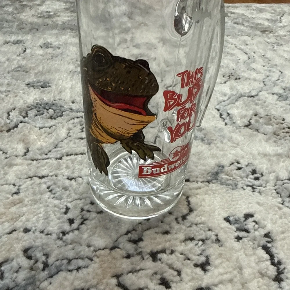 1996 Budweiser Frog Beer Mug 